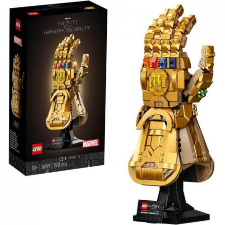 LEGO 76191 Marvel Le Gant de l'infini Thanos a construire pour Adultes. Cadeau. 89,99 €