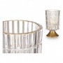 Lanterne à LED Métal Doré Transparent verre (10,7 x 18 x 10,7 cm) 31,99 €