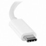 Adaptateur USB C vers DVI Startech CDP2DVIW       Blanc 47,99 €