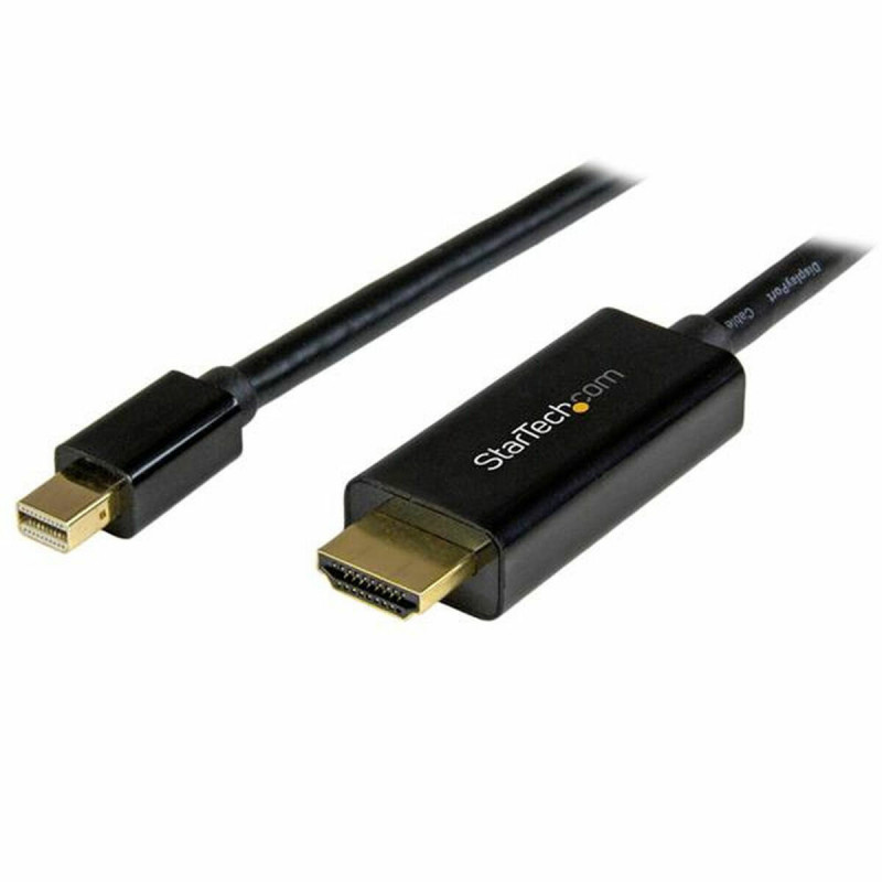 Startech.com Câble adaptateur Mini DisplayPort vers HDMI de 5 m - 4K 30 Hz - Noir
