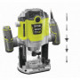 RYOBI RRT1600 - K - Défonceuse 1600 Watts + 5 fraises 189,99 €