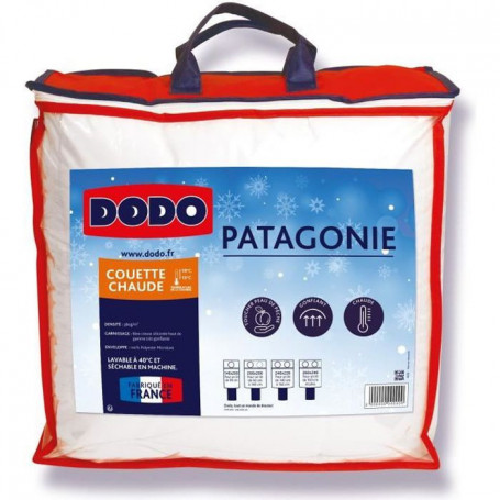 DODO Couette chaude Patagonie blanc - 200x200 cm 117,99 €