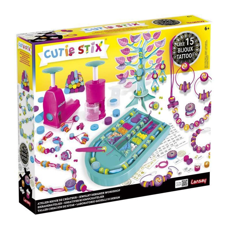 LOT - Cutie Stix - Pack De Recharges Happy + Magic + Maxi Pop - Jouet