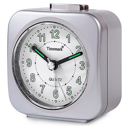 Réveil Analogique Timemark Argenté (9 x 8 x 5 cm) 16,99 €