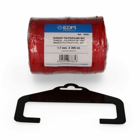 écheveau tressé EDM Rouge polypropylène 21,99 €