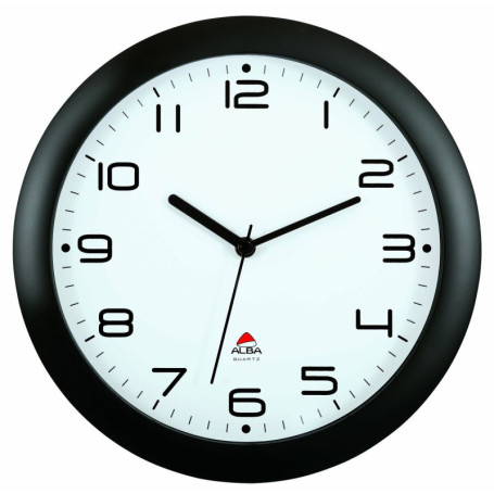 Horloge Murale Archivo 2000 Verre Noir Métal Ø 30 cm 39,99 €