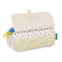 Trousse Fourre-Tout Triple Benetton Topitos Blanc (21,5 x 10 x 8 cm) 31,99 €