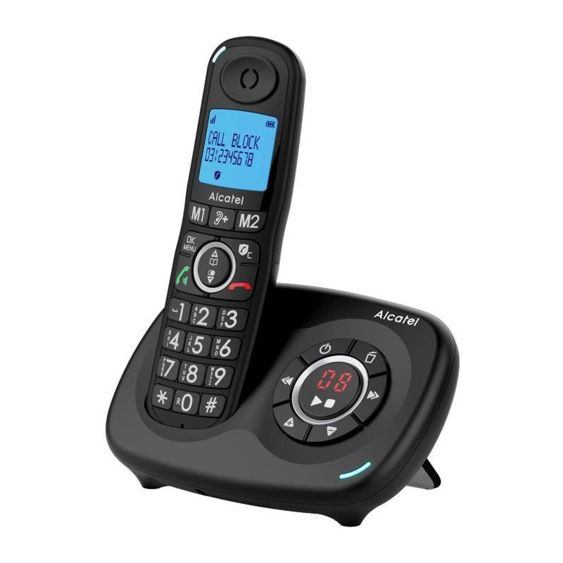 Téléphone Sans Fil Alcatel XL 595 B Noir